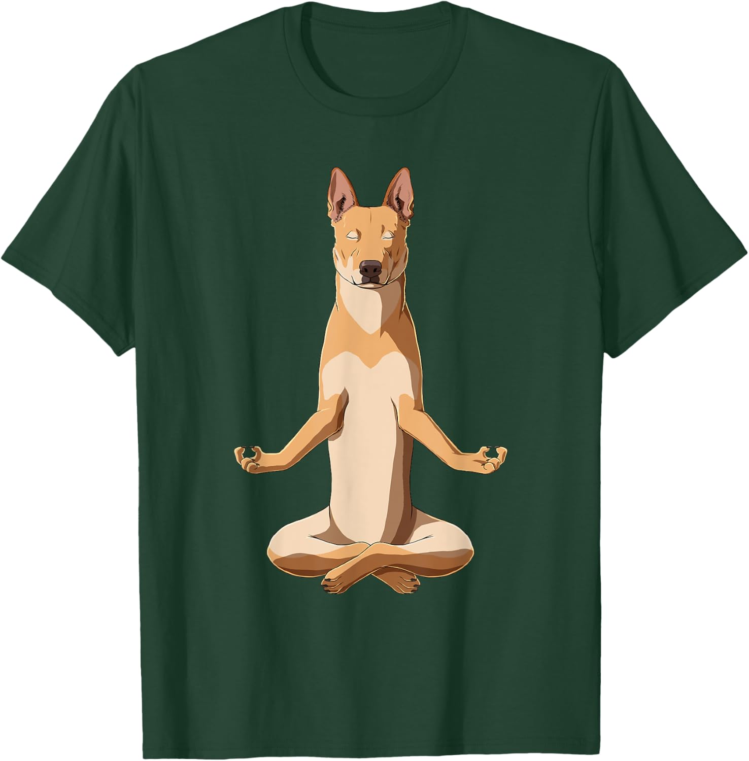Funny Yoga Carolina Dog Women Kids T-Shirt - T-Shirt | Forest