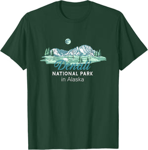 Denali National Park Alaska T-Shirt - T-Shirt | Forest