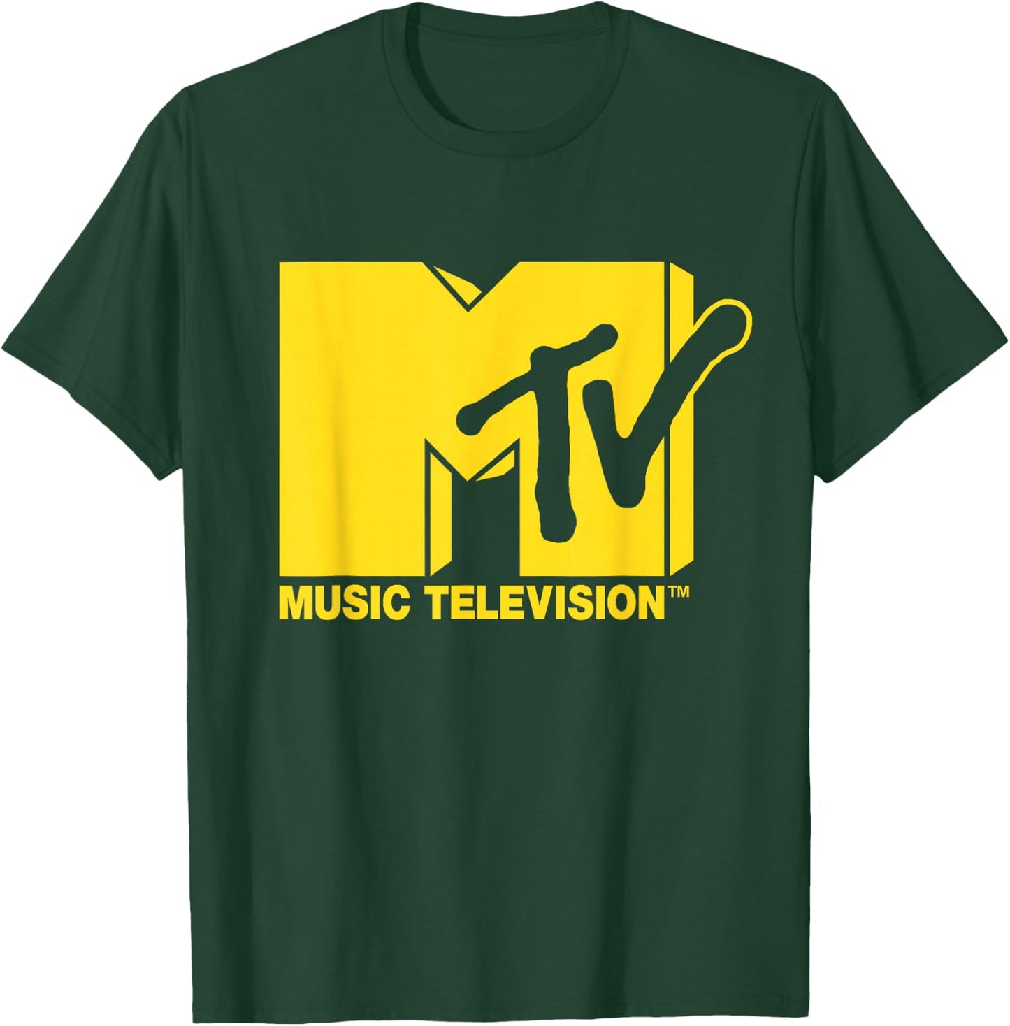 MTV - Classic Yellow Logo T-Shirt - T-Shirt | Forest