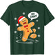 Oh Snap Gingerbread Man Shirt Adult Kids Men Women Costume T-Shirt - T-Shirt | Forest