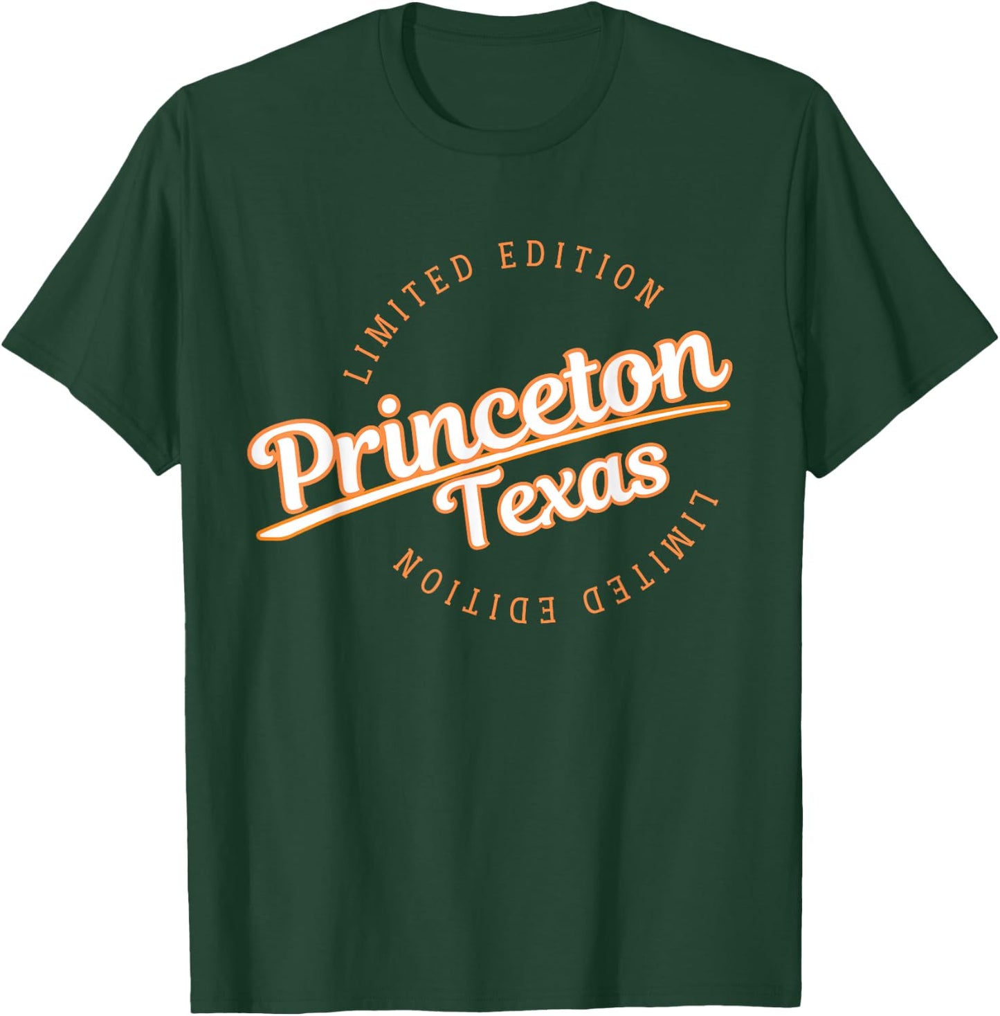 Retro Athletic Princeton TX Apparel T-Shirt - T-Shirt | Forest