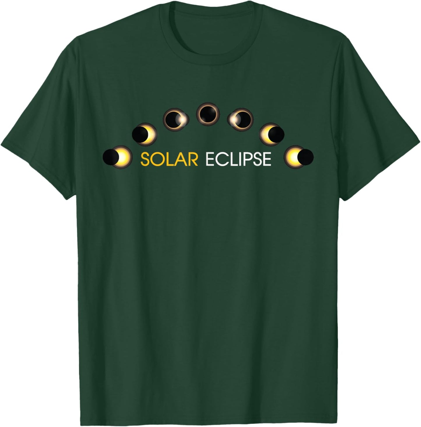 America Totality USA Total Solar Eclipse T-Shirt - T-Shirt | Forest