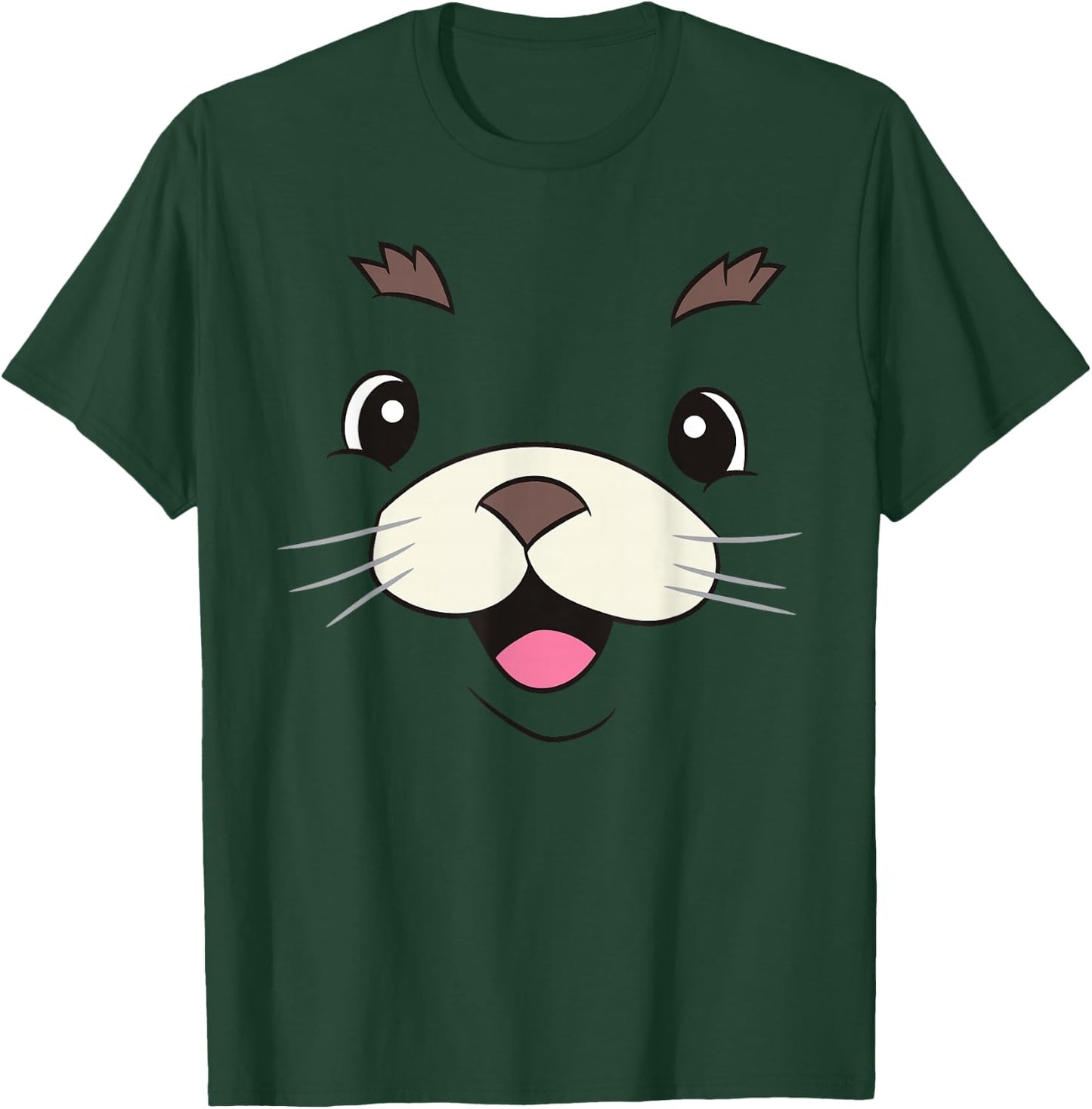 Lustiges Robbe Kostüm Lazy Halloween Kostüm Süße Robbe T-Shirt - T-Shirt | Forest