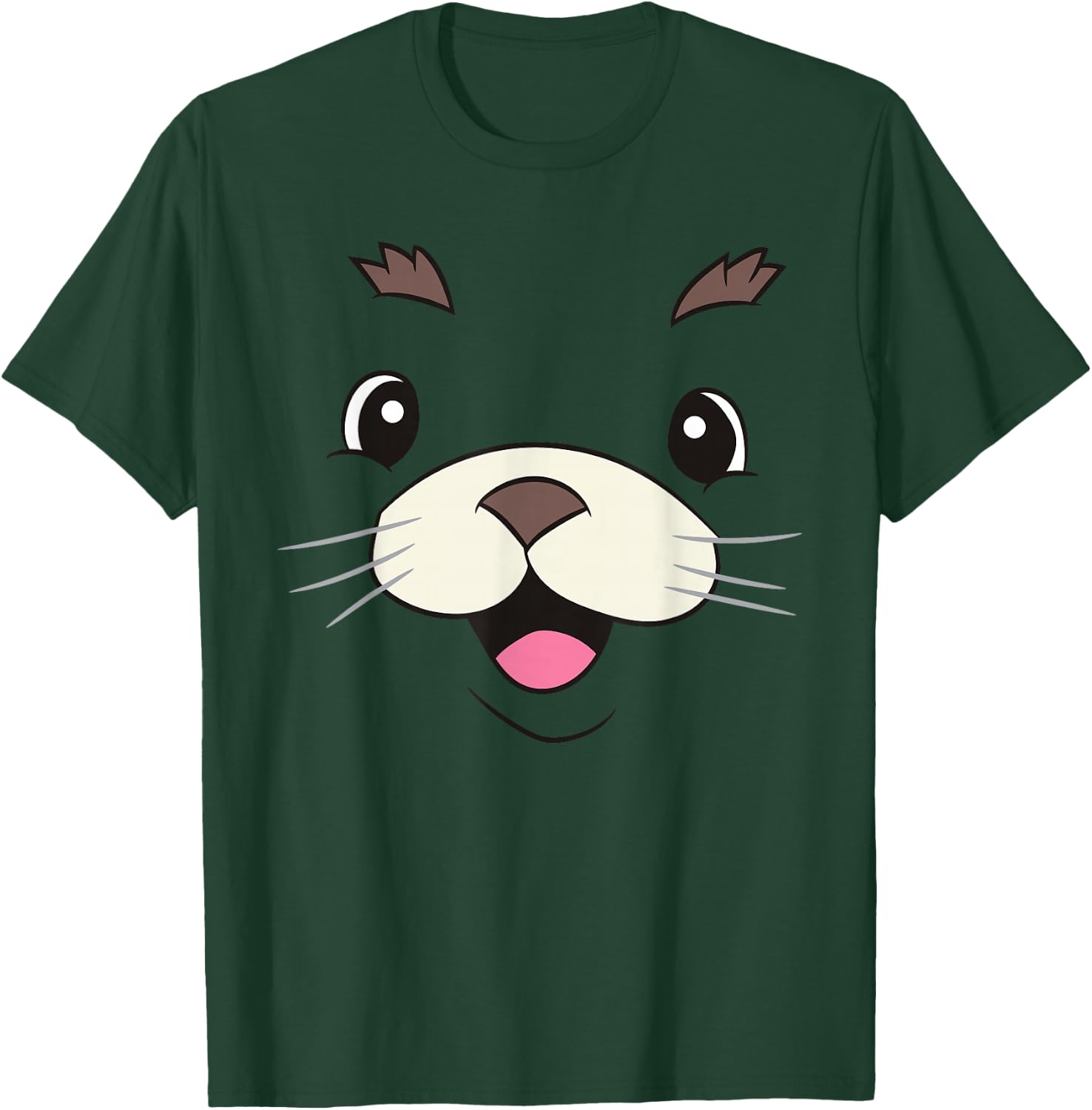 Lustiges Robbe Kostüm Lazy Halloween Kostüm Süße Robbe T-Shirt - T-Shirt | Forest