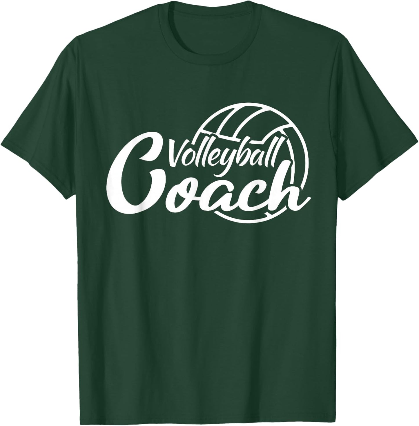 Volleyball Coach - Funny Volleyball T-Shirt - T-Shirt | Forest