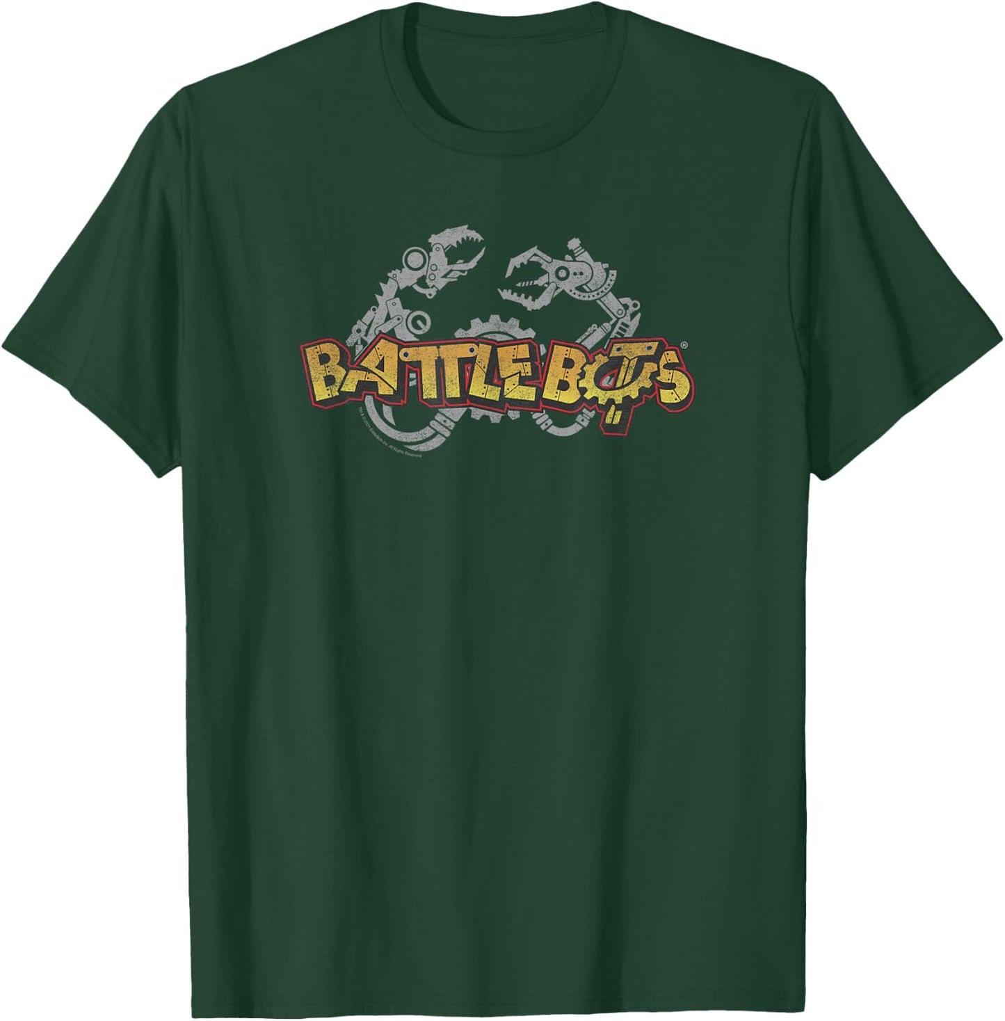 BattleBots Robot Claw Attack Logo T-Shirt - T-Shirt | Forest
