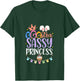 Kids Egg-stra Sassy Princess Happy Easter Cute For little Girls T-Shirt - T-Shirt | Forest