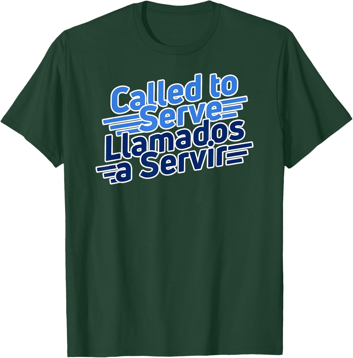 Spanish Called to Serve LDS Missionary Llamados a Servir T-Shirt - T-Shirt | Forest