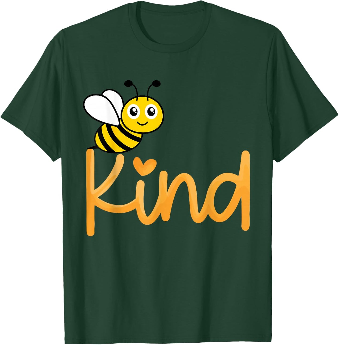 Be Kind Bee Kind Unity Day Orange Teacher Anti Bullying T-Shirt - T-Shirt | Forest