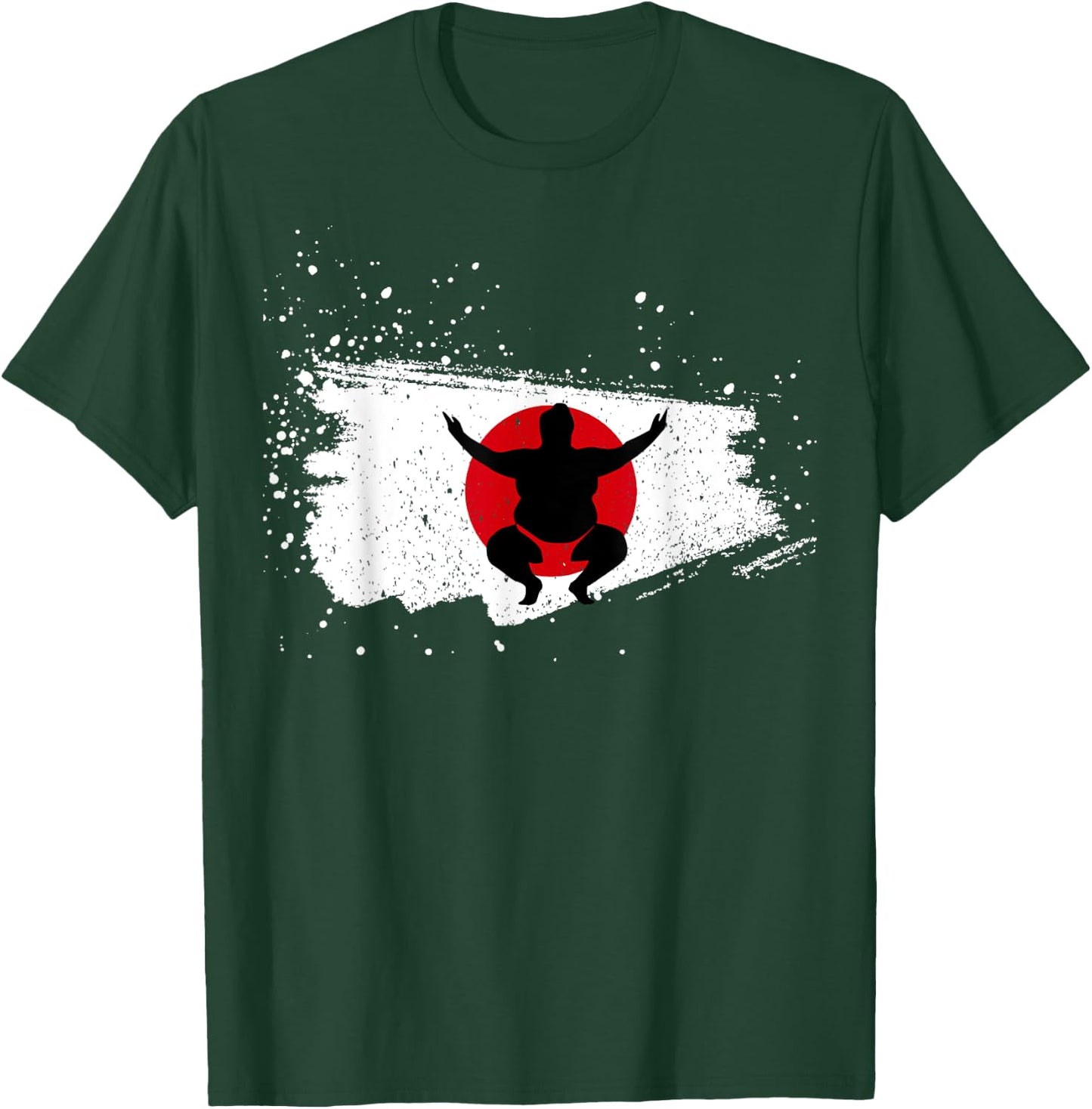 Sumo Sporty for Japanese Sport Lovers T-Shirt - T-Shirt | Forest