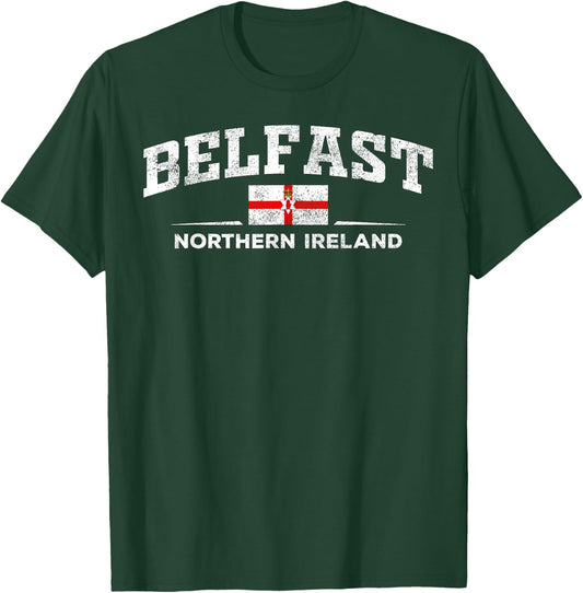 Belfast Northern Ireland T-Shirt - T-Shirt | Forest