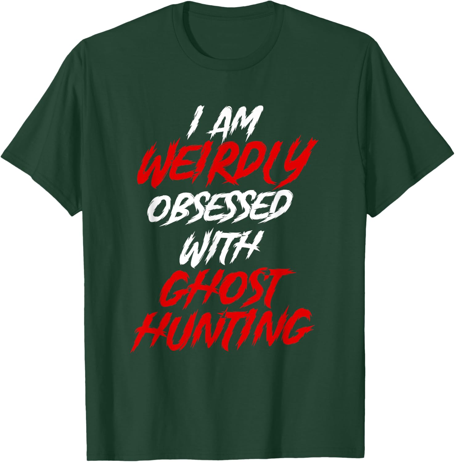 Ghost Hunter EVP Hunting Paranormal Halloween Spirit Hunt T-Shirt - T-Shirt | Forest