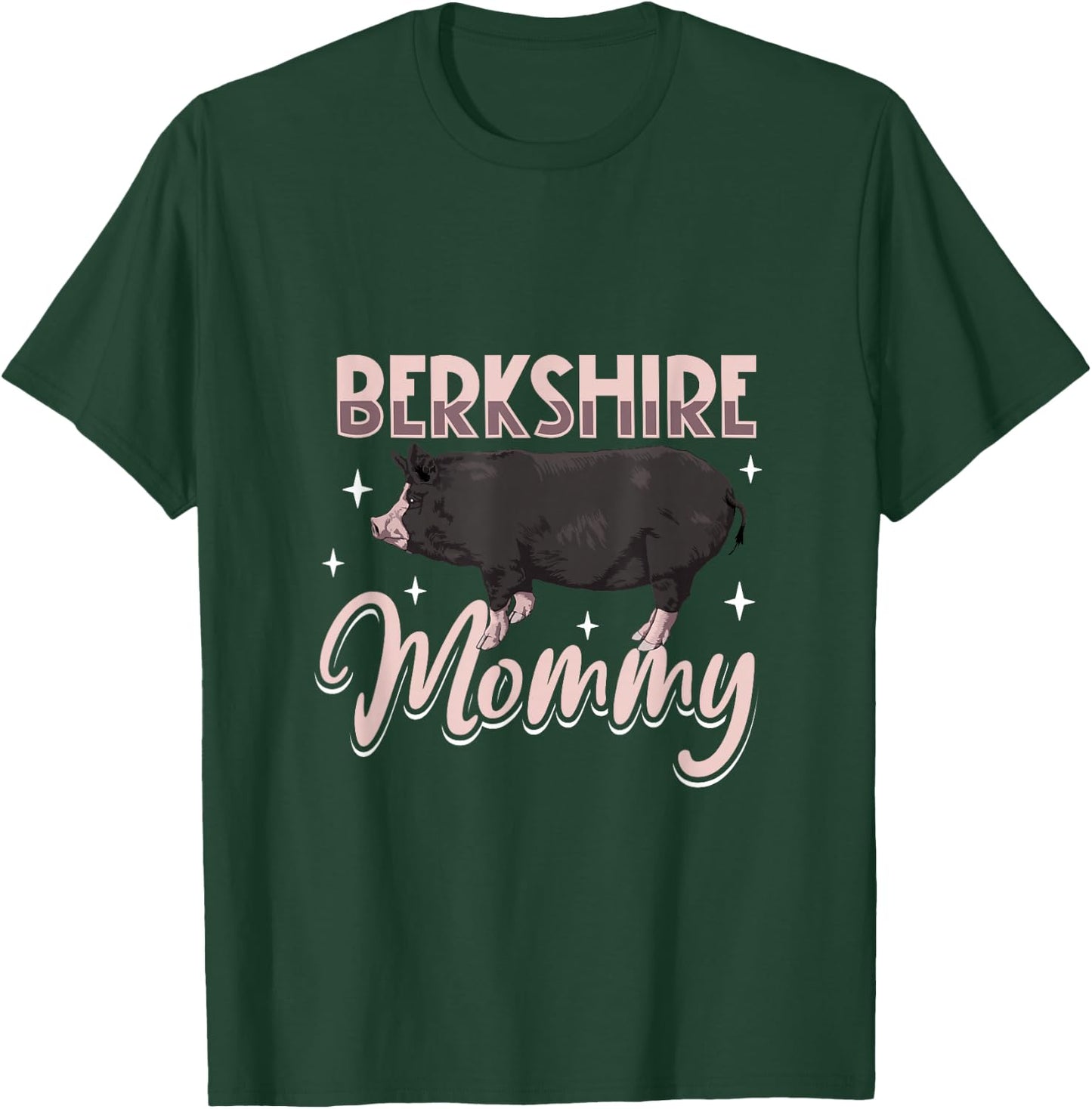 Berkshire Pig Mommy T-Shirt - T-Shirt | Forest