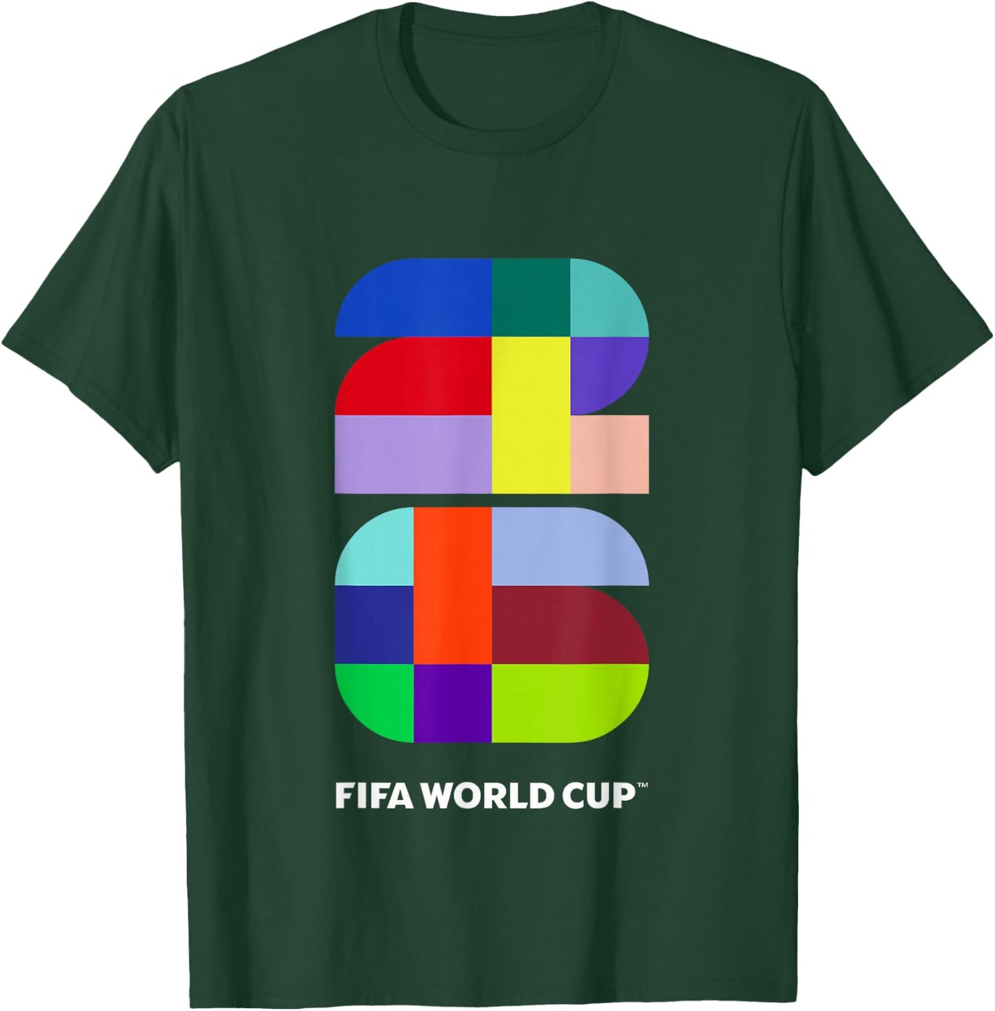 Farben der FIFA-Weltmeisterschaft 26-Events T-Shirt - T-Shirt | Forest