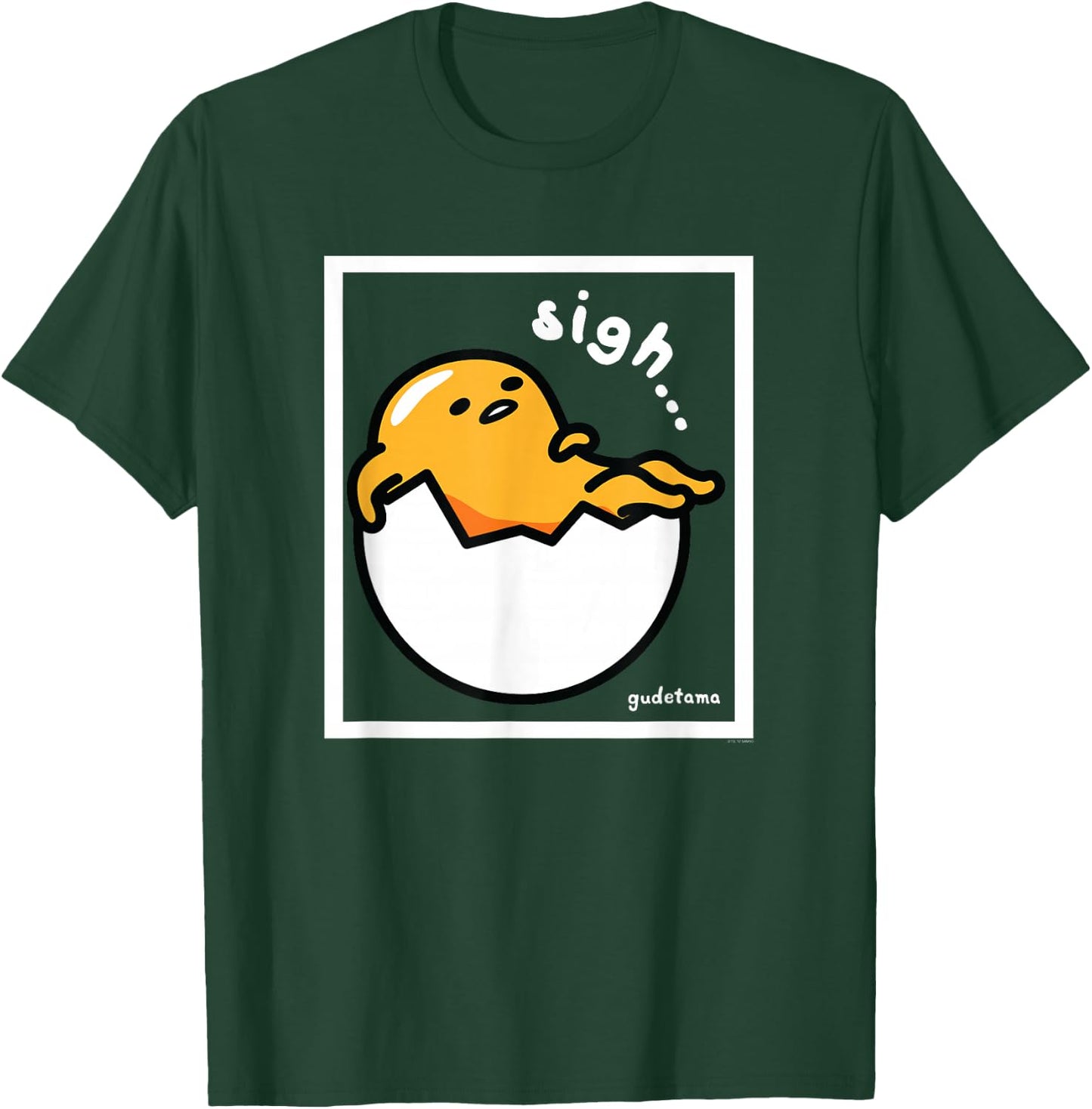 Gudetama "Sigh" Shirt T-Shirt - T-Shirt | Forest