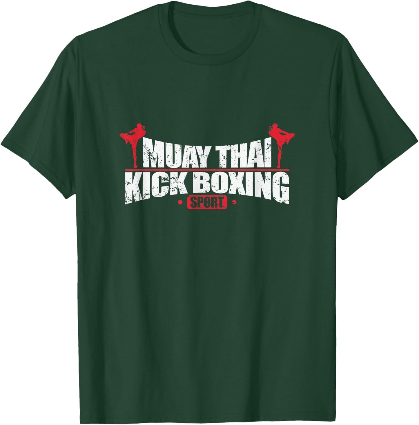 Kick Boxing Muay Thai Strength and Speed T-Shirt - T-Shirt | Forest