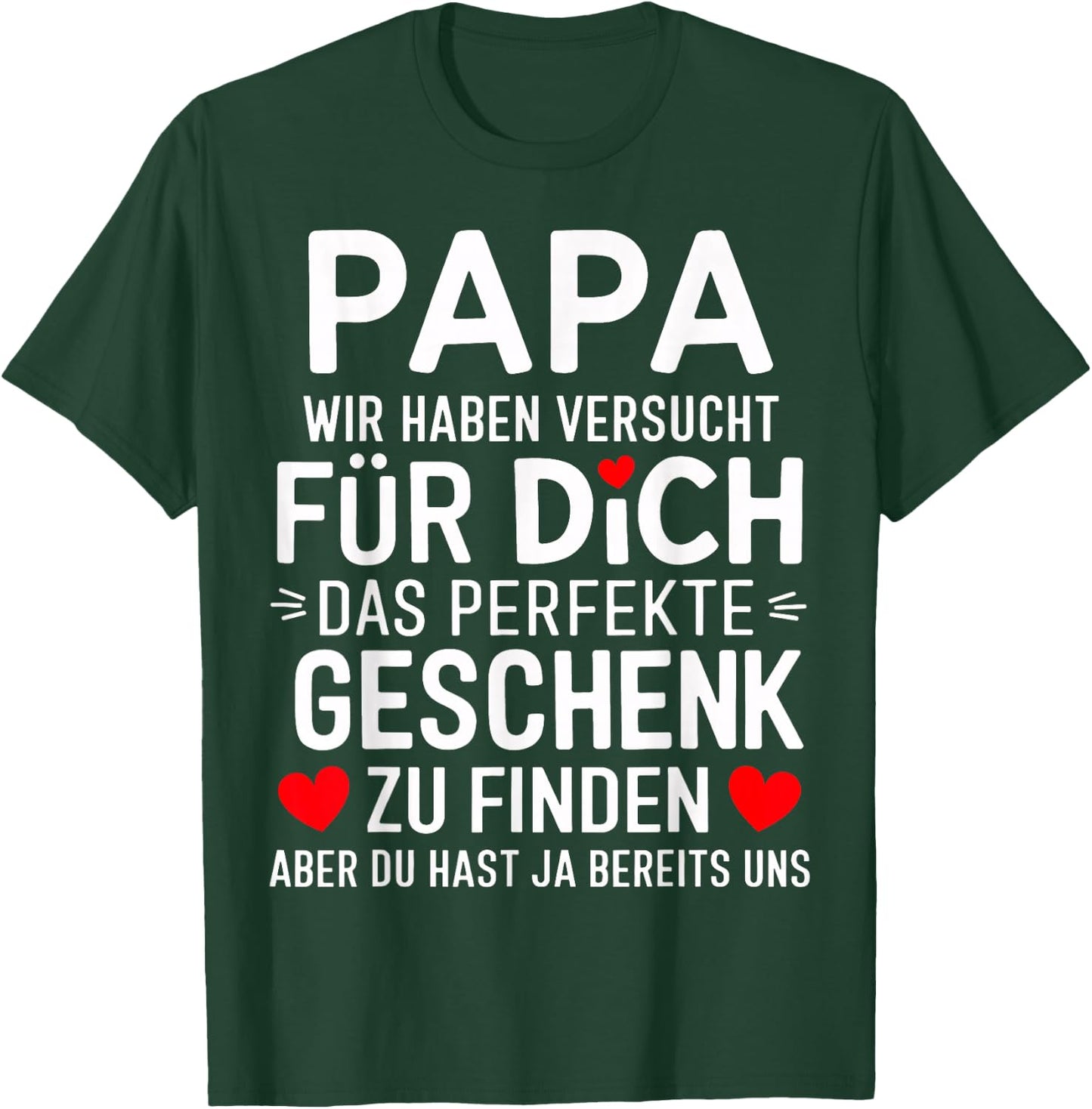 Dad Gift Birthday Funny Father's Day Christmas Dad , black T-Shirt - T-Shirt | Forest