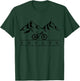 Mountain Bike Unplug MTB Biking Downhill Mountain Biker T-Shirt - T-Shirt | Forest