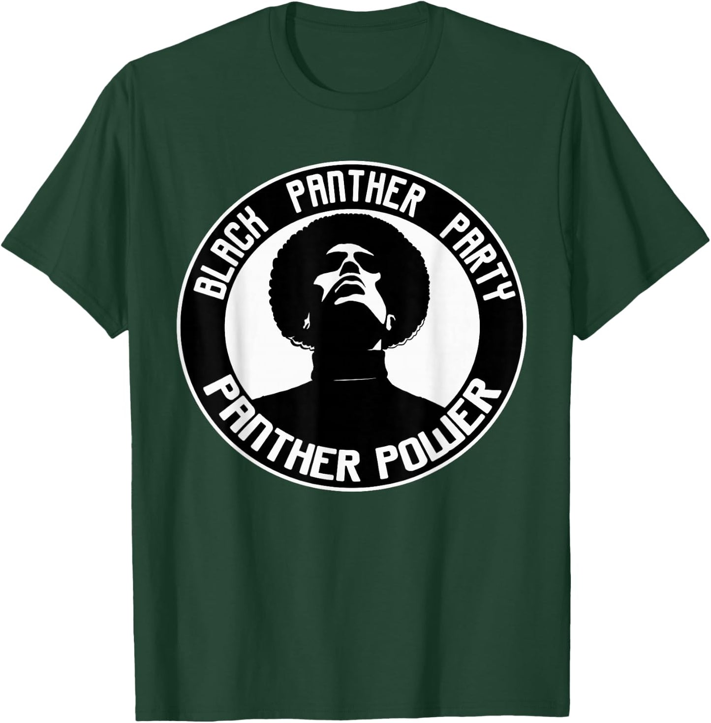 Black Power Panther Party Logo Oakland 1966 Afro Vintage T-Shirt - T-Shirt | Forest
