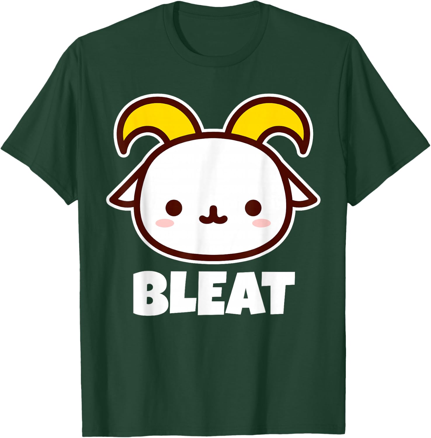 BLEAT Goats Stuff | Goat Lover Stuff | Kids Goat T-Shirt - T-Shirt | Forest