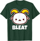 BLEAT Goats Stuff | Goat Lover Stuff | Kids Goat T-Shirt - T-Shirt | Forest