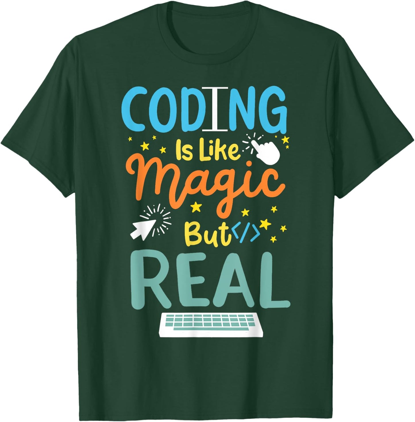 Coding Coder Computer Science Programming T-Shirt - T-Shirt | Forest