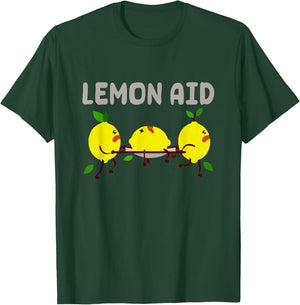 Lemon Aid Funny Lemonade Funny Lemons Nursing Emergency T-Shirt - T-Shirt | Forest