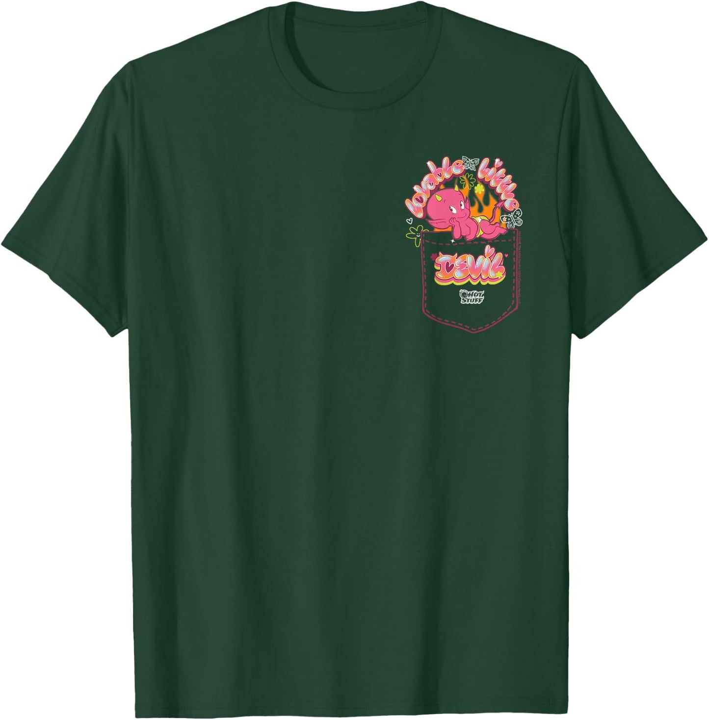 Hot Stuff Lovable Little Devil Pocket Hit T-Shirt - T-Shirt | Forest