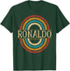 Ronaldo Name Personalized Men Boys Vintage Appreciation T-Shirt - T-Shirt | Forest