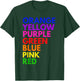 Color Rainbow Optical Illusion Funny Color Illusion T-Shirt - T-Shirt | Forest
