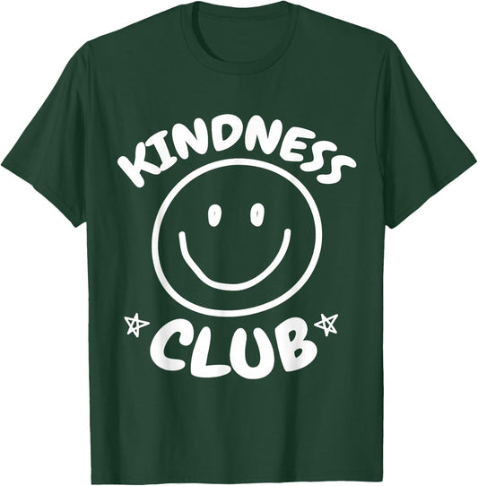 Kindness Club Unity Day Be Kind Anti Bullying No Bully Kids T-Shirt - T-Shirt | Forest