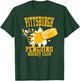 Pittsburgh Penguins Hockey Puck Burst Dark Heather T-Shirt - T-Shirt | Forest
