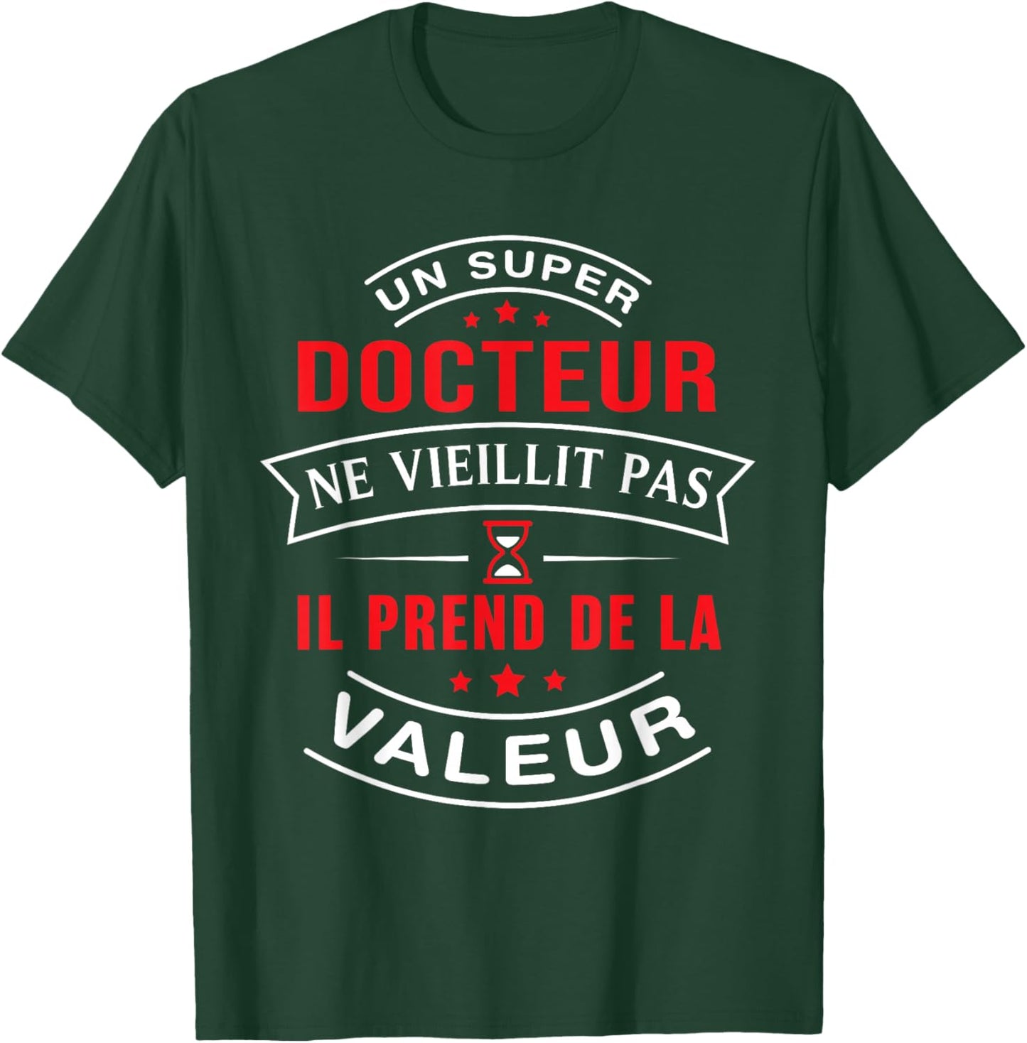 A Super Doctor Does Not Age Gift Doctor , Black, S T-Shirt - T-Shirt | Forest