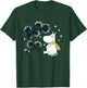 Moomin Moomintroll Winter Watching the Snow , blue T-Shirt - T-Shirt | Forest