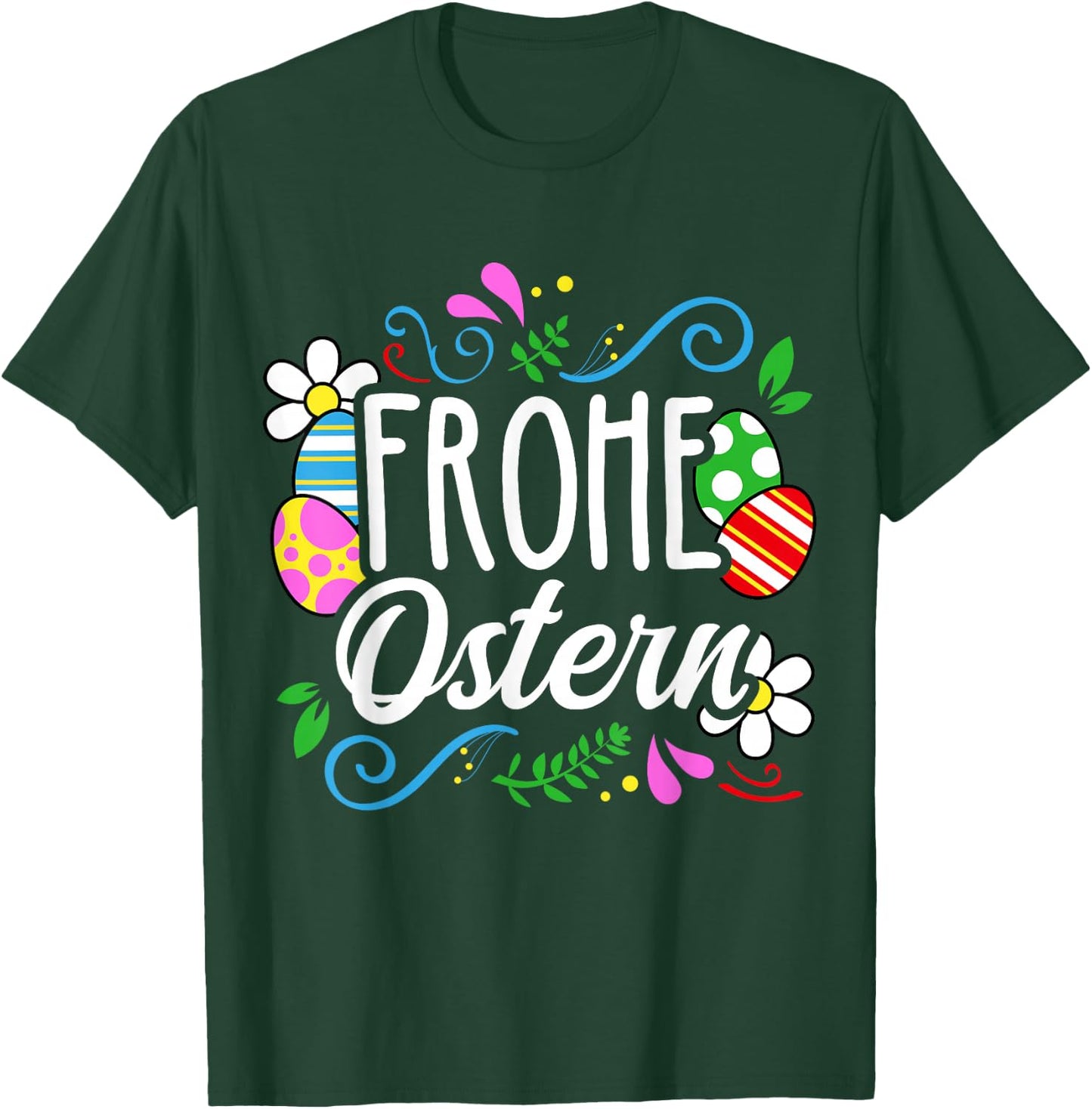 Oster T Shirt Osterhase Spruch Hasen Kostüm Ostern Geschenk T-Shirt - T-Shirt | Forest