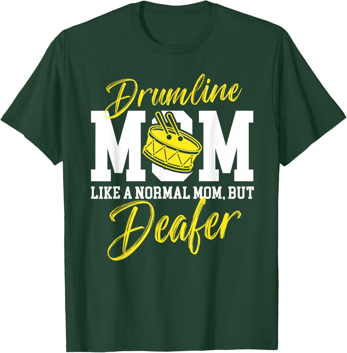 Drumline Mom Definition Drumline Mother Drumline Mama T-Shirt - T-Shirt | Forest