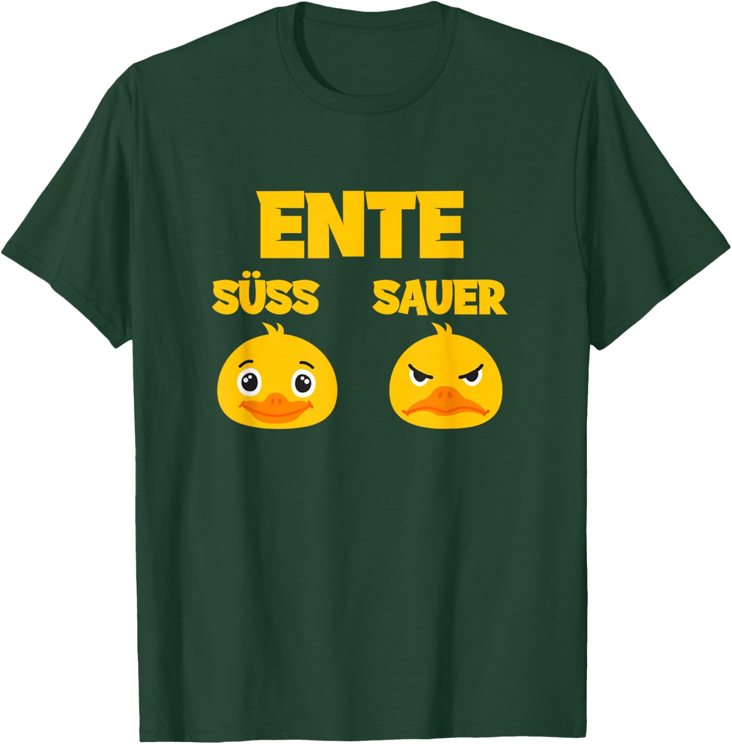 Ente Süß - Sauer lustig witzig Koch Landwirt T-Shirt - T-Shirt | Forest