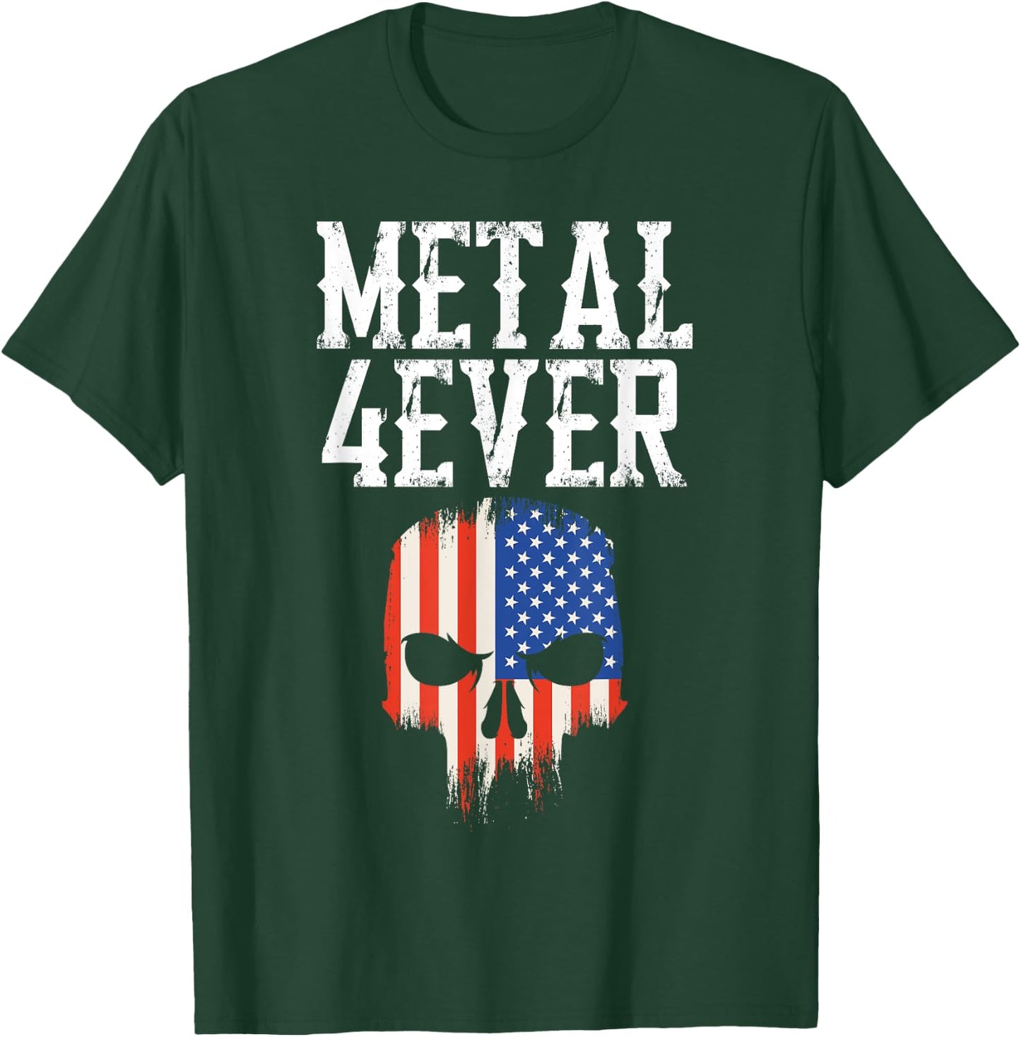 Metal Music Forever - Heavy, Death, Black Metal T-Shirt - T-Shirt | Forest