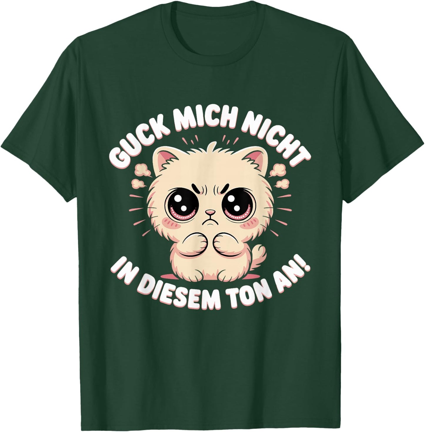 Guck Mich Nicht In Diesem Ton An Lustige Sprüche Sarkasmus T-Shirt - T-Shirt | Forest