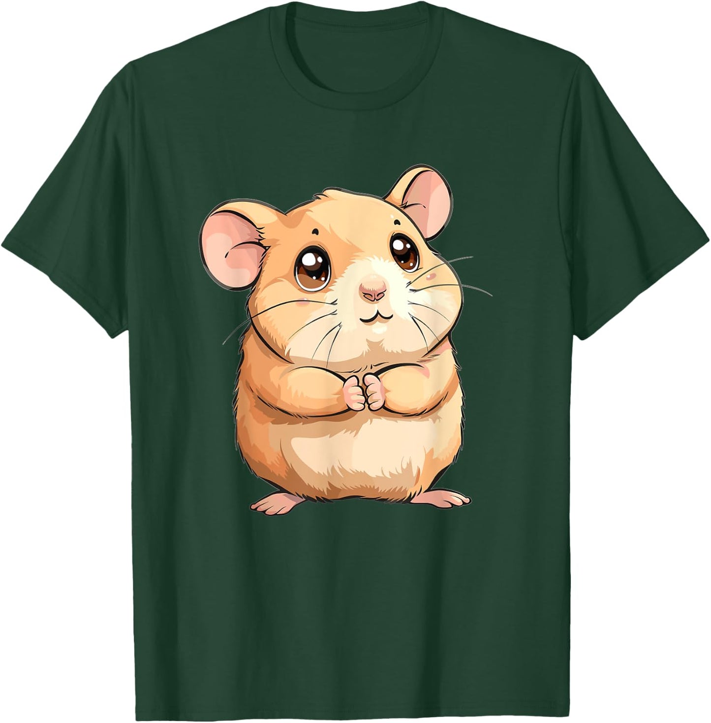Cute Hamster I Kids Hamster T-Shirt - T-Shirt | Forest