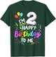 I'm 2 Happy Birthday To Me Two Years Old 2nd Bday Party Kids T-Shirt - T-Shirt | Forest