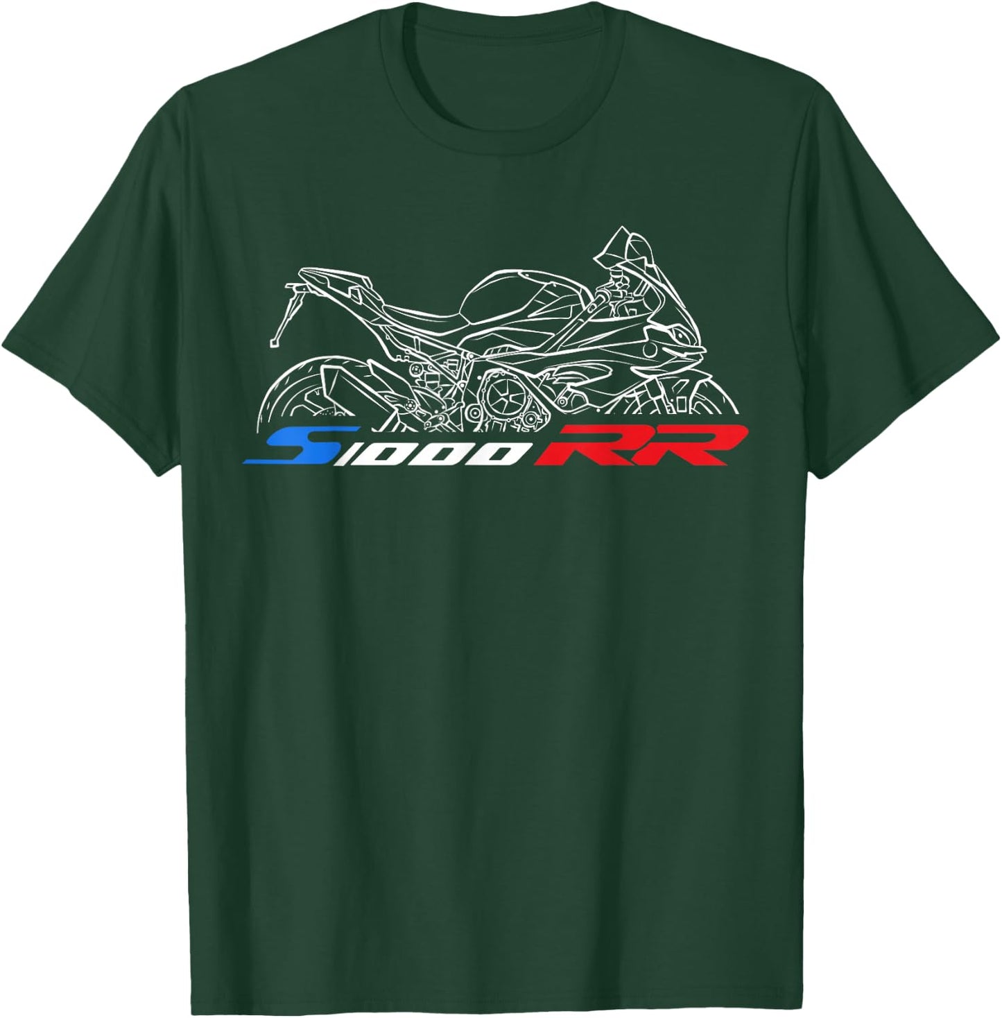 S1000RR 2023-2024 Motorcycle for Sportbike Riders T-Shirt - T-Shirt | Forest