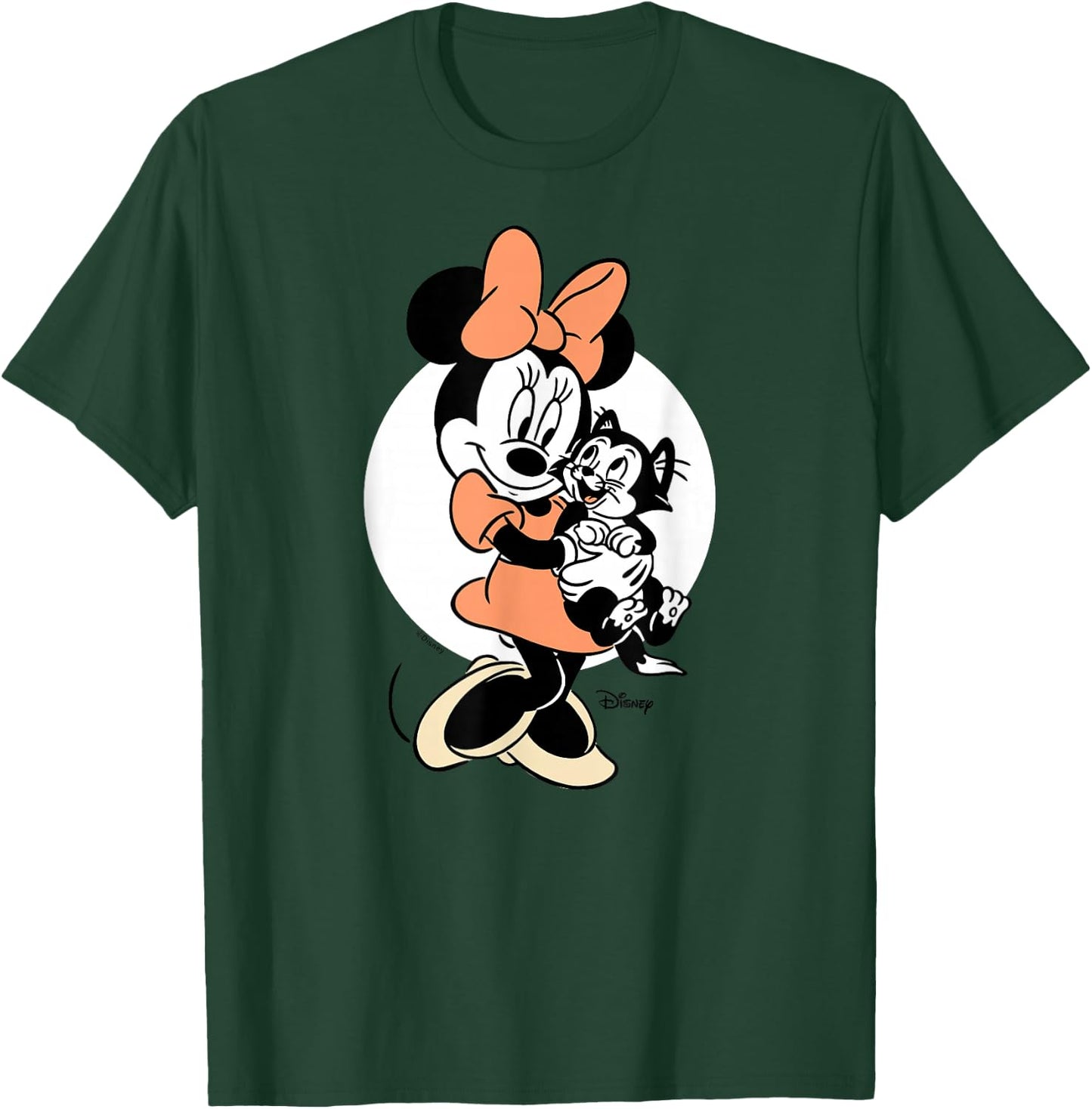 Minnie Mouse - Pinocchio Figaro Tuxedo Cat T-Shirt - T-Shirt | Forest