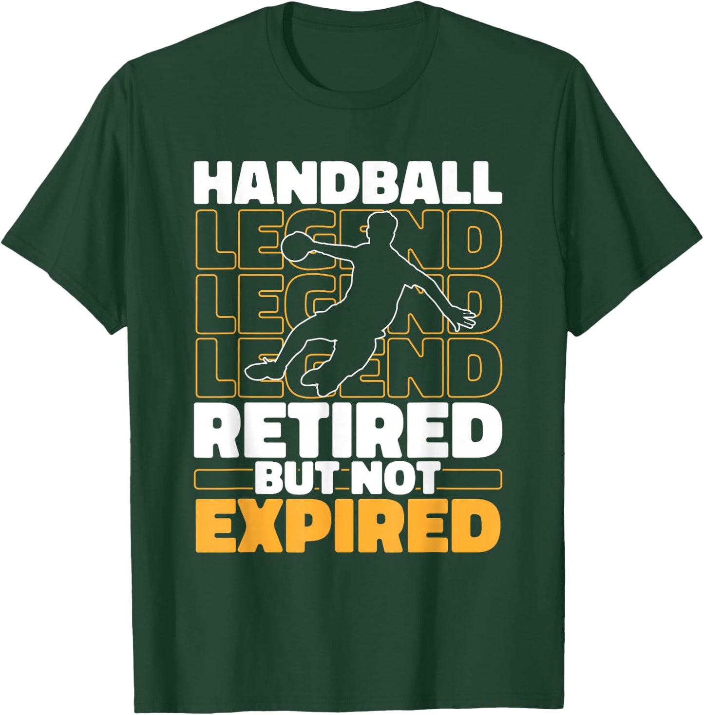 Handball Im Ruhestand Spieler Sport Verein - Handballer T-Shirt - T-Shirt | Forest