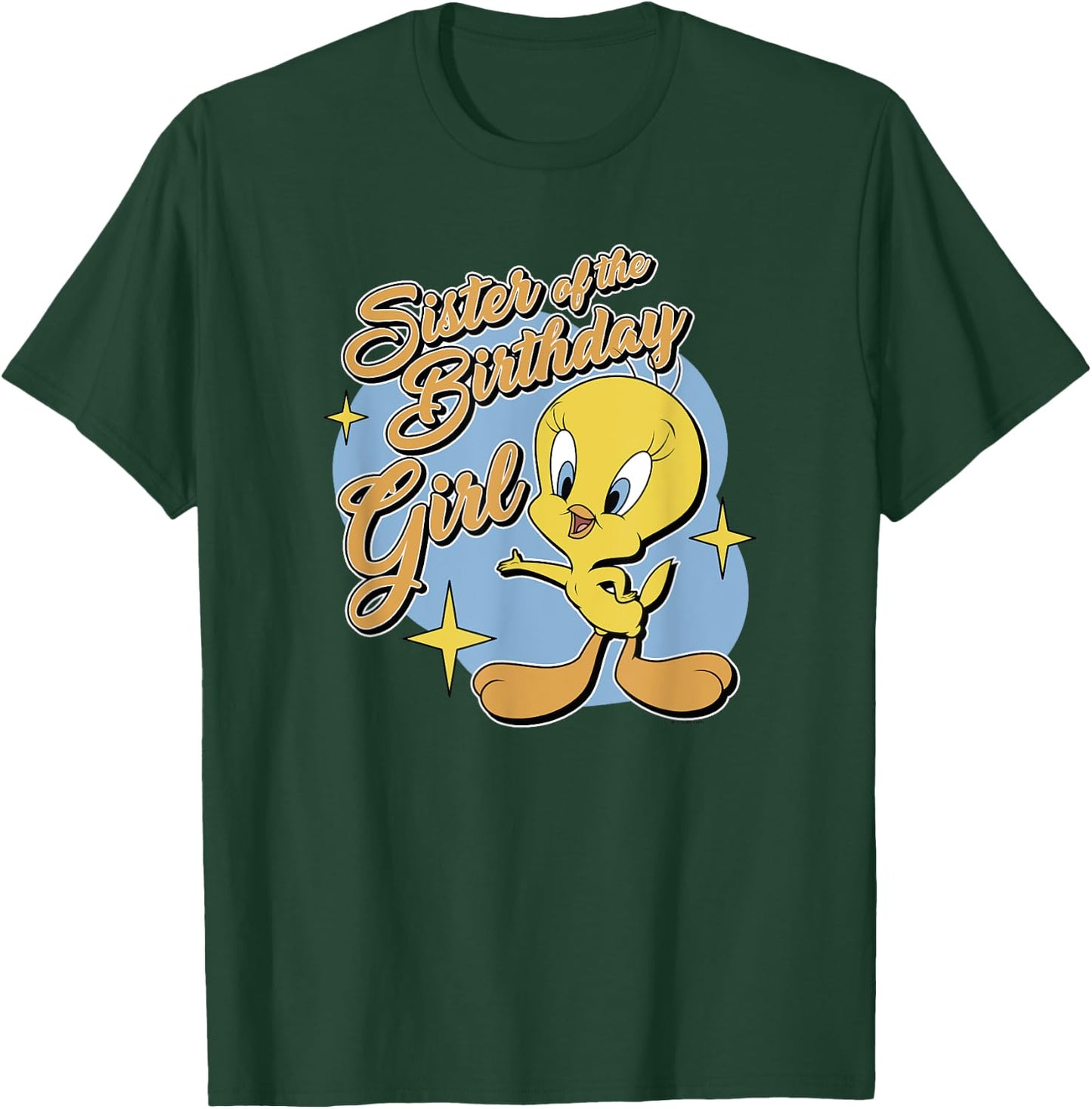 Looney Tunes Birthday Tweety Bird Sister Of Birthday Girl T-Shirt - T-Shirt | Forest