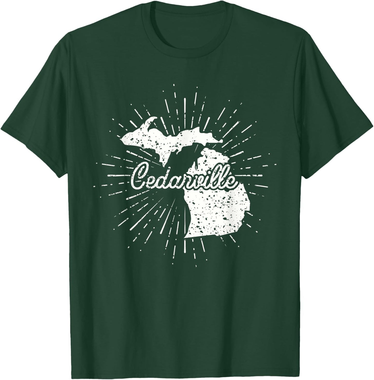 Cedarville Michigan MI T-Shirt - T-Shirt | Forest