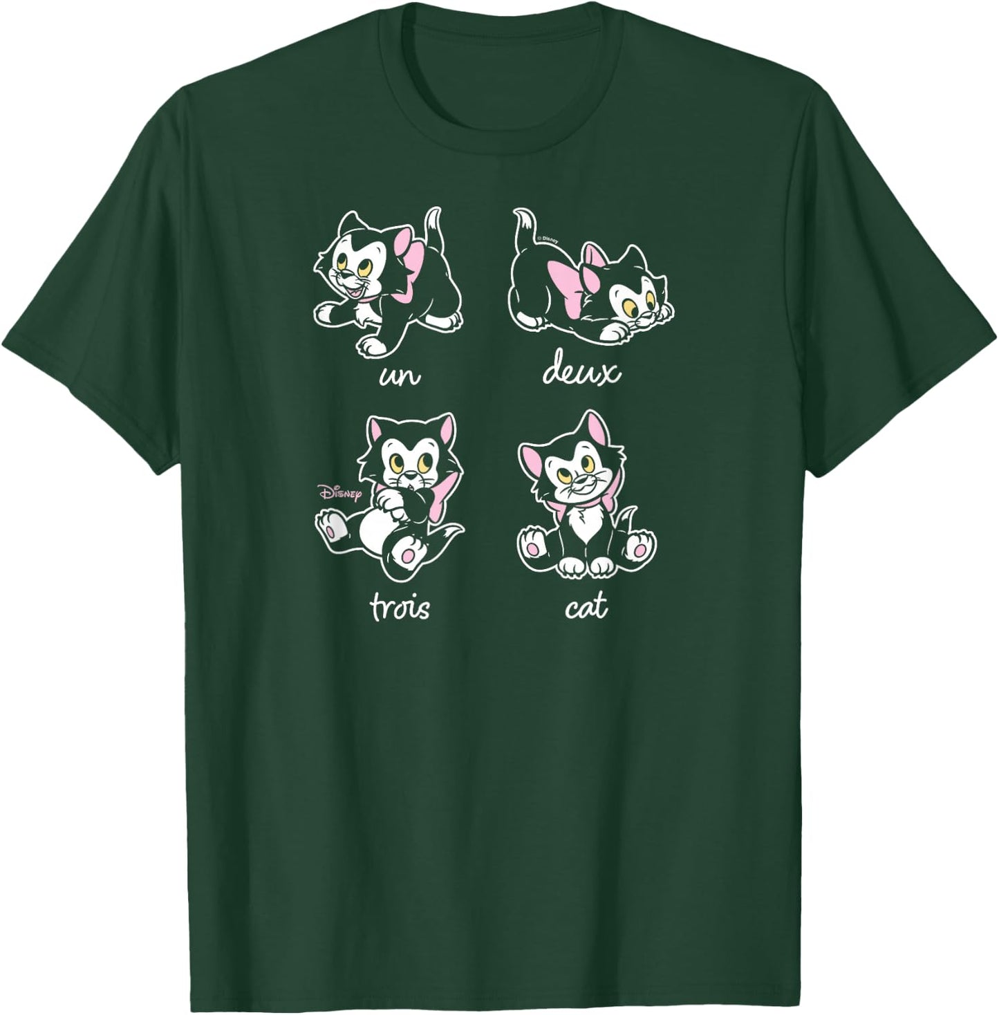 Figaro - Un Deux Trois Cat T-Shirt - T-Shirt | Forest
