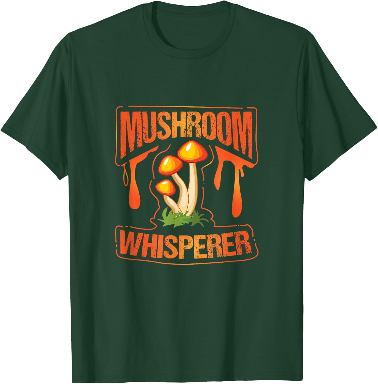 Mushroom Whisperer Funny Wild Mushroom Fungi Gift T-Shirt - T-Shirt | Forest