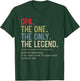 Opa The One The Only The Legend He Knows Everything T-Shirt - T-Shirt | Forest