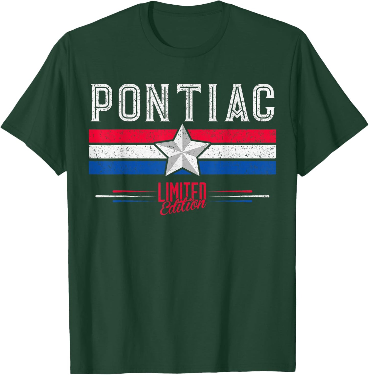 Pontiac Retro Vintage Shirt Gift Women Men Kids T-Shirt - T-Shirt | Forest
